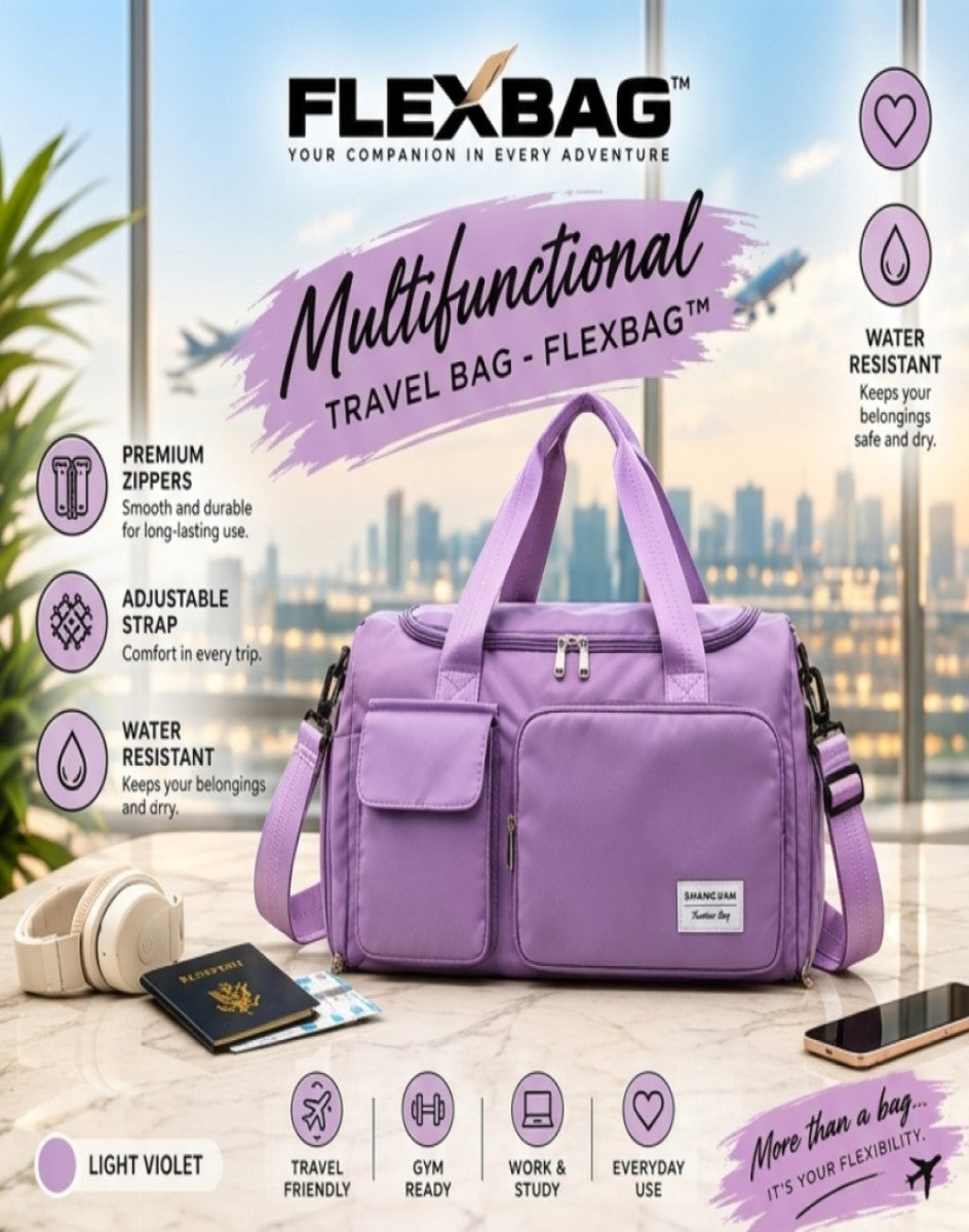 FLEXBAG™ GIMNASIO • VIAJES • USO DIARIO